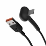 Kabel USB micro 1.2m czarny VIDVIE CB451 2.4A